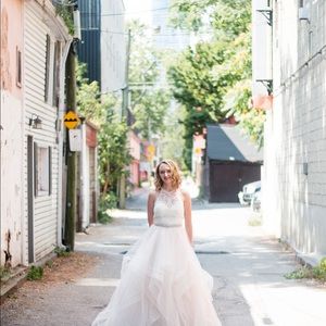 2-piece Wedding Dress